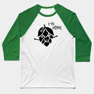 Craft brewery pun, happy hoppy hops Baseball T-Shirt